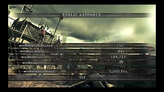 PS4 Resident Evil 5 Mercenaries United Solo Public Assembly Sheva Fairy Tale 150 kills