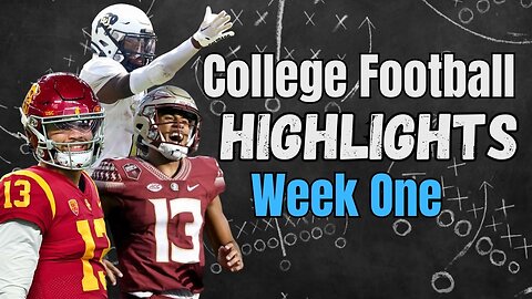 College Football Highlights | Week One 2023 College Football Season