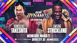 Swerve Strickland vs. Konosuke Takeshita: World Title Contender Match! | AEW Dynamite Review #shorts
