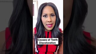 What Causes Teeth Discoloration? 🦷 You Might Be SURPRISED! #shorts