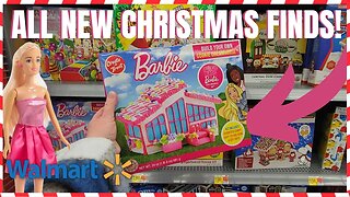 NEW CHRISTMAS AT WALMART | BARBIE GINGERBREAD HOUSE! | ALL NEW FINDS | SO Much to SEE! | #walmart