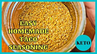 How To Make Keto Taco Seasoning | Taco Seasoning Recipe Keto