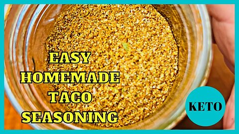 How To Make Keto Taco Seasoning | Taco Seasoning Recipe Keto