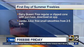 First day of Summer freebies