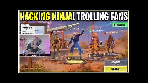 TROLLING Ninja's Fans With *Reactions* | (Fortnite Battle Royale)