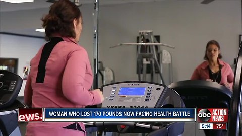 Florida woman now fighting cancer after dramatic weight loss