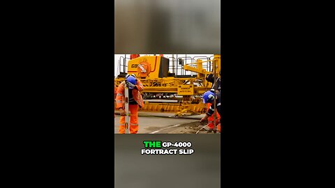 Revolutionizing Road Construction: The GP-4000 Fortract Paver
