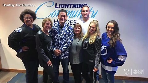 ABC Action News alum Don Germaise honored by Tampa Bay Lightning as a 'Community Hero'