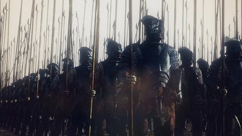 Men of Middle Earth Vs Uruk-hai of Isengard | 16,000 Unit Lord of the Rings Cinematic Battle