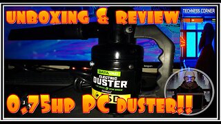 Unboxing & Review of the DataVac || Electric Duster for Computers & Electronics || Made in the USA