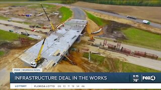 Senators agree on infrastructure plan