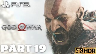 Tyr's Temple Traps | God of War New Game+ Story Walkthrough Gameplay Part 19 | PS5, PS4 | 4K HDR