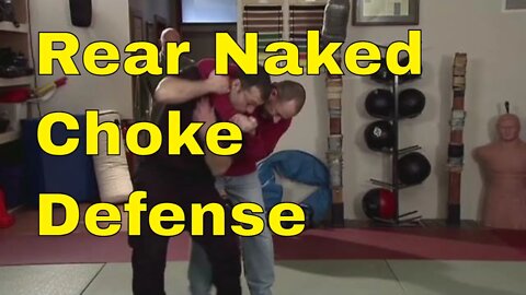 Rear Naked Choke Defense 🛡