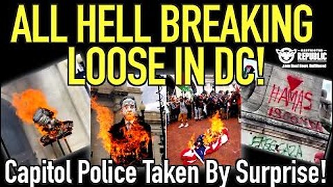 All Hell Breaking Loose In DC! Capitol Police Taken By Surprise!