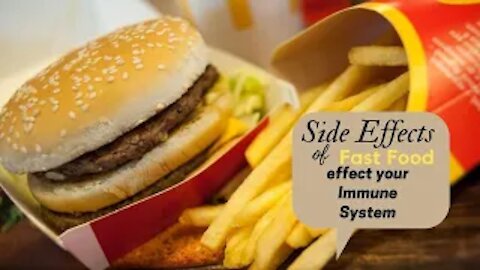 5 Fast Food Side Effects Has on Your Immune System