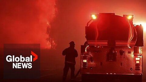 California’s largest wildfire explodes in size as fires rage across western US| CN ✅