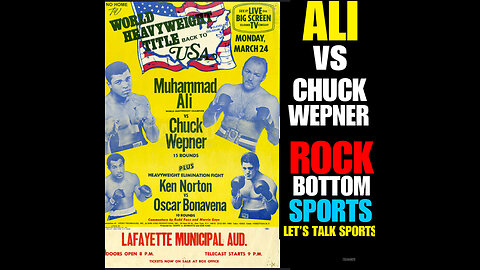 BGM #5 Ali, Wepner and Referee Agree—A Dirty Fight!