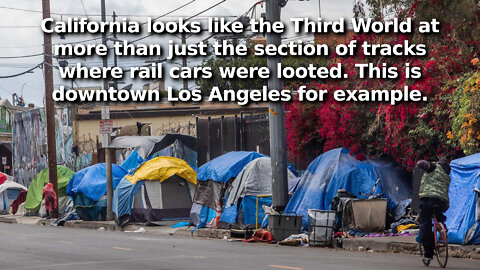 Newsom Summed Up His State Looking at the Rail Car Looting Aftermath, “Like a Third World Country”
