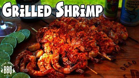 How to Grill Shrimp using a pellet grill