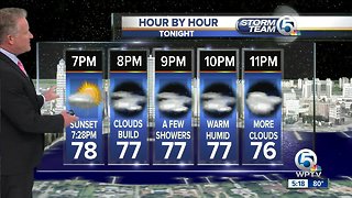 Tuesday night forecast