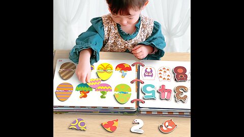 Baby Busy Book Montessori Educational Toys for Children