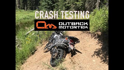 Outback Motortek Crash bars tested on the Honda Africa Twin (Vlog)