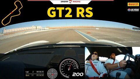 Porsche GT2 RS at Dream Racing Las Vegas Motor Speedway