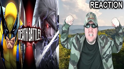 Wolverine VS Raiden (Metal Gear VS Marvel) - Death Battle! REACTION!!! (BBT)