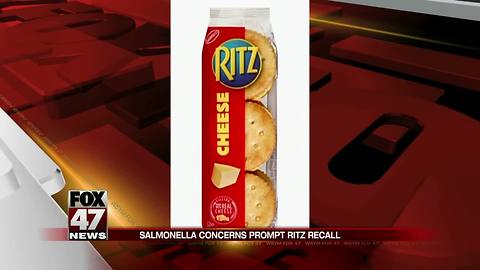 Ritz Cracker Products recalled