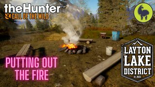 The Hunter: Call of the Wild, Connors- Putting Out the Fire, Layton Lakes (PS5 4K)