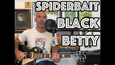 How To Play Black Betty By Spiderbait On Guitar [WITH TAB]