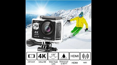 AKASO EK7000 4K30FPS 20MP ACTION CAMERA