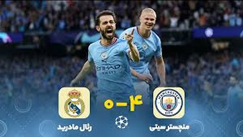 MANCHESTER CITY VS REAL MADRID 4-0 | HIGHLIGHTS | UEFA Champions League
