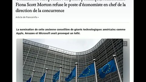 Commission européenne : en pleine polémique, l'Américaine Fiona Scott Morton refuse