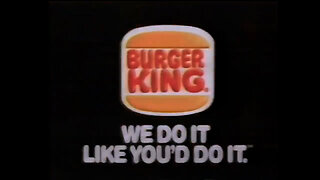 February 29, 1988 - When We Do It Like We Do It at Burger King