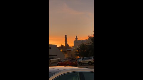 Sunset in Bahrain