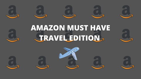 Tiktok Amazon Must Haves with Links - Travel Edition ✨(2022)