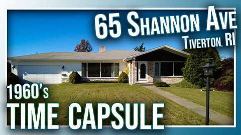 TIME CAPSULE | 1960's Ranch House LEFT UNTOUCHED (Tiverton, RI)