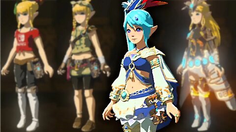 Trying Every SECRET Armor Set, But Link is a GIRL