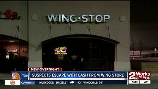 Suspects stole cash from wing restaurant near East 21st and Yale