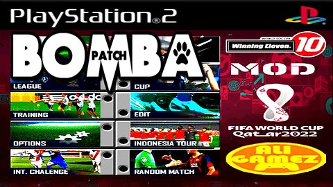 BOMBA PATCH 2023 (PS2) COPA DO MUNDO 100% ATUALIZADO EDITOR ALIGAMEZ