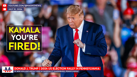 🇺🇸 Donald Trump | MAGA Rally in Harrisburg, Pennsylvania (July 31, 2024) [LIVE]