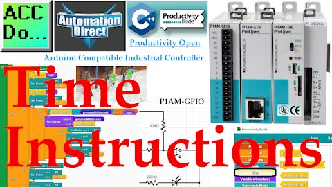 Productivity Open P1AM Arduino Time Instructions