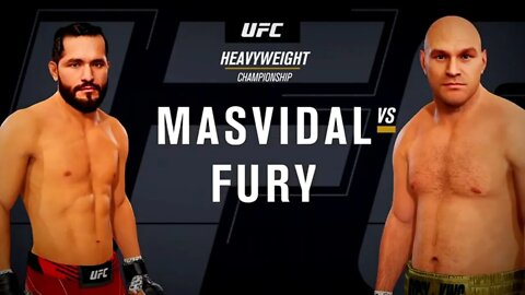 EA Sports UFC 4 Gameplay Tyson Fury vs Jorge Masvidal