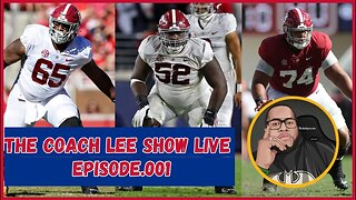 The Coach Lee Show Live| Episode .001| Alabama OL| Aydin Breland!| Sleeper Recruits & More!!!