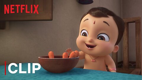 Bheem Loves Eating Carrots | Mighty Little Bheem Short Clip | Netflix India