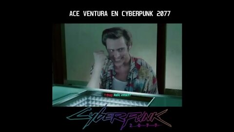 ACE VENTURA MEETS CYBERPUNK #fyp #laugh