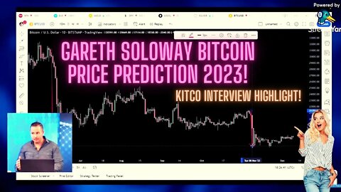 Gareth Soloway Bitcoin Price Prediction 2023! Kitco Interview Highlight!