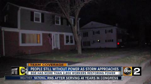 People nervous that power won't be restored before another storm hits