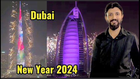 New Year 2024 Fireworks at Burj Khalifa | Dubai | #dubai #newyear #fireworks #newyear2024